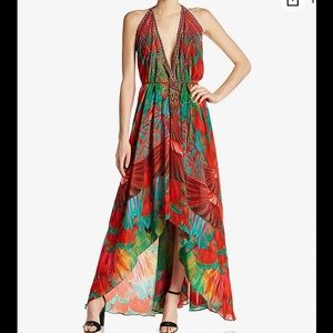 Shahida Parides Luxury Convertible Maxi Dress (Bright Orange)